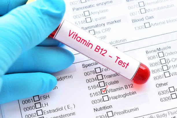 Vitamin B12 blood test at 650 rupees